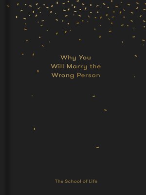 cover image of Why You Will Marry the Wrong Person
